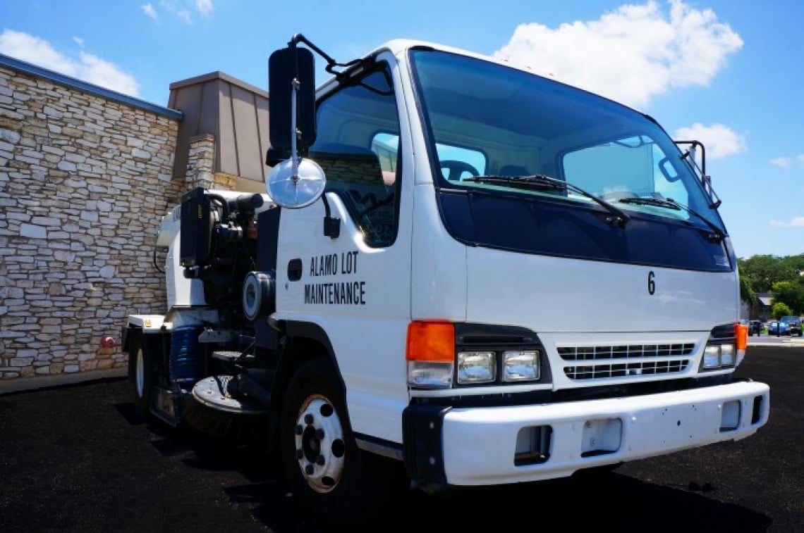 Sweeper Truck | Alamo Lot Maintenance