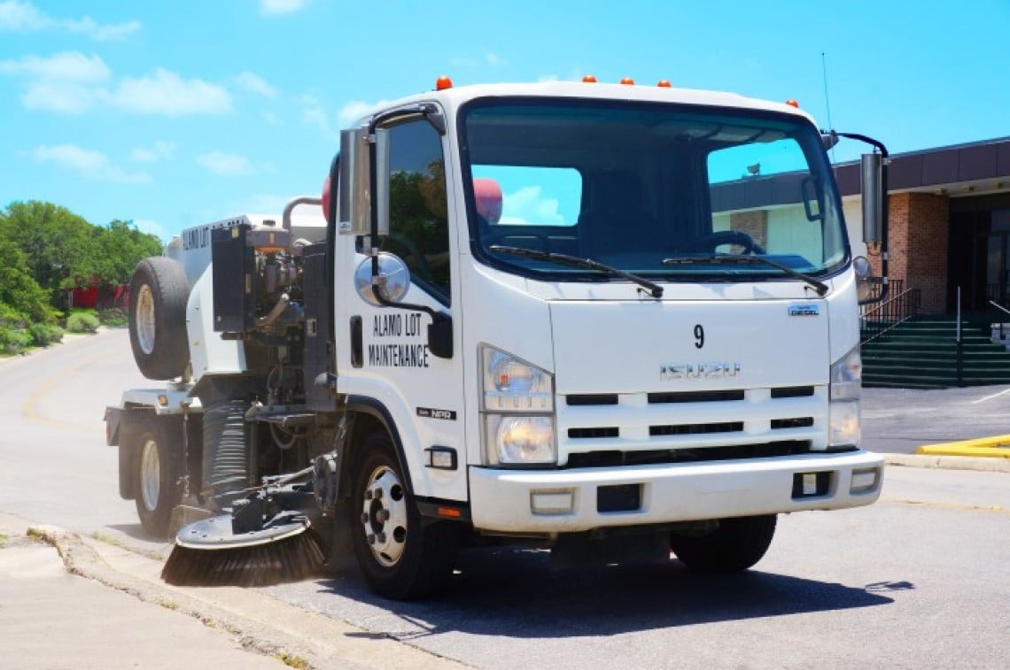 Sweeper Truck | Alamo Lot Maintenance